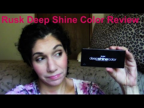 Rusk Deep Shine Color Review