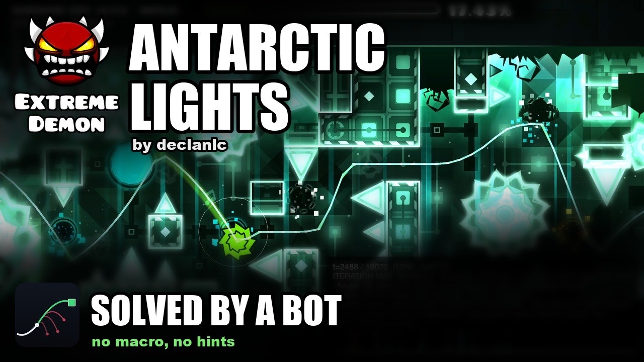 Video: Antarctic Lights solved by gdsolver
