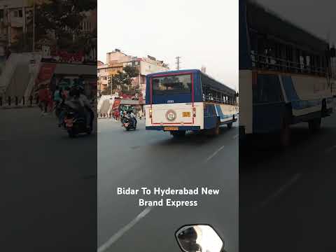 Bidar To Hyderabad New Brand Express at Kphb #tsrtc , Full Journeys