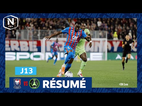 J13 I SM Caen – Paris 13 Atlético (0-0) I National FFF 2025-2026