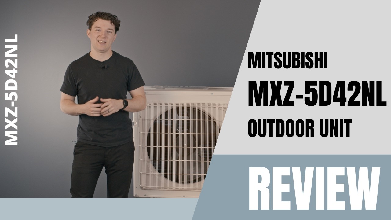 Mitsubishi MXZ-5D42NL Review | Multi Zone Ductless Mini Split Heat Pump Outdoor Unit