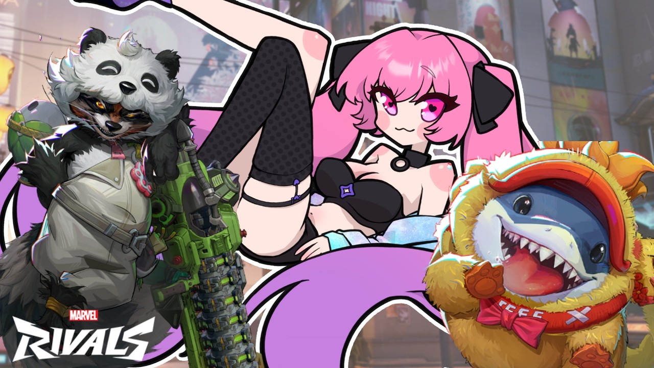 【Marvel Rivals】⚡クイック参加型⚡今日もみんなであそぼうねー!!【Vtuber/LoL/桃花あず/TopiaAzu】 #marvelrivals #vtuber
