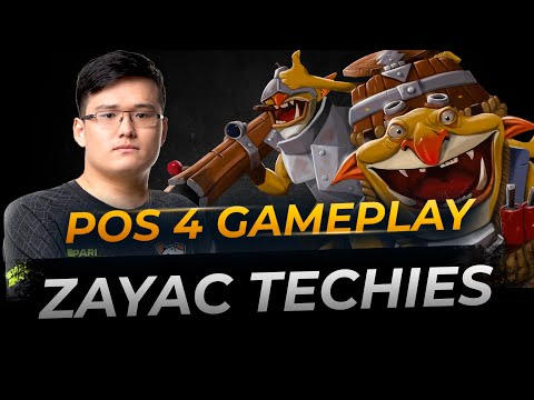 VP.Zayac plays Techies | Full Gameplay Dota 2 Replay