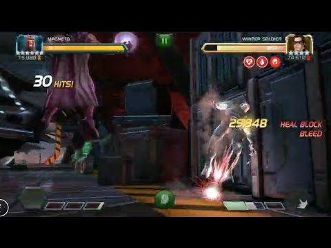Rank 2 Awakened 6-Star Magneto Gameplay! Marvel Contest of Champions