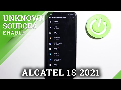 How to Allow Unknown Sources on ALCATEL 1S 2021 – Install Apps From Unknown Sources