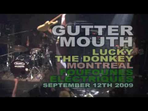 (2009) GUTTERMOUTH Lucky the donkey MONTREAL (PUNK EMPIRE)