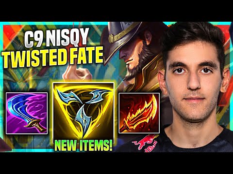 NISQY TRIES NEW TWISTED FATE BUILD! - C9 Nisqy Plays Twisted Fate MID vs Akali! | Preseason 11