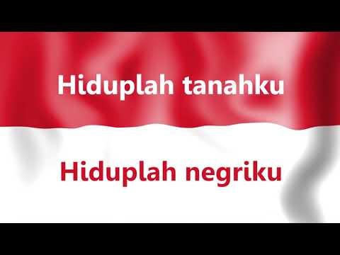 Indonesia Raya Vocal dan Teks