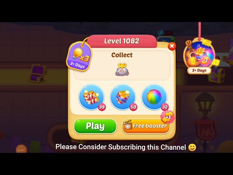 Matchington Mansion Level 1082, Level 1083 & Level 1084 - No Booster Level - iOS/Android