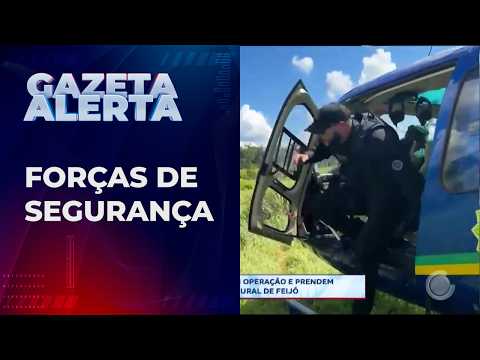 forças de segurança realizam operações e prendem suspeitos na zona rural de Feijó