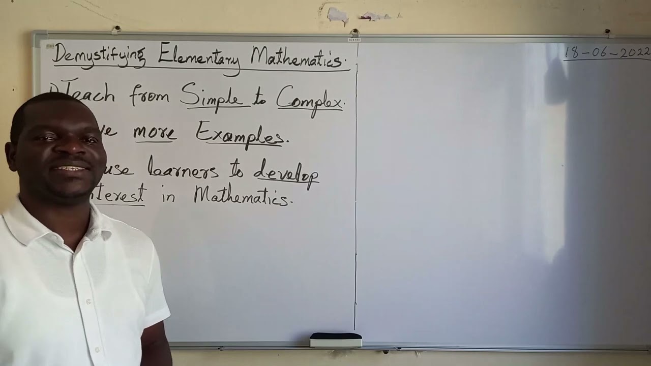 DEMYSTIFYING ELEMENTARY MATHEMATICS