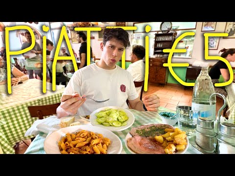 La Trattoria più ECONOMICA di Firenze!!