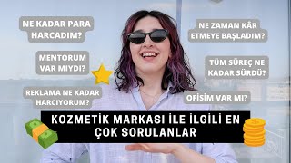 kozmetik markası kurmak ile ilgili en çok merak edilenler