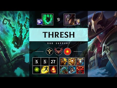 Thresh Support vs Twisted Fate - VN Grandmaster Patch 14.24