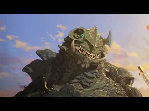 Gamera vs guiron talking version (Gamera -rebirth-)