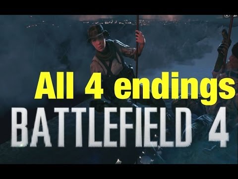 All 4 Battlefield 4 endings