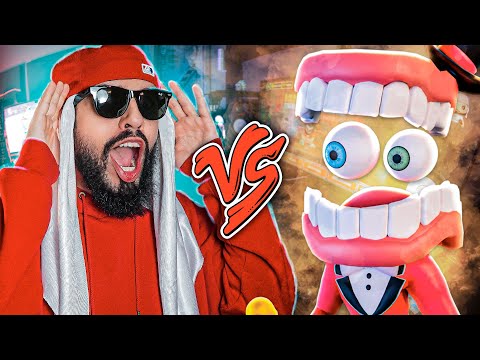 Caine (The Amazing Digital Circus) Vs. Mussa - Batalha de Rap (part. @GuilhermeBriggs)