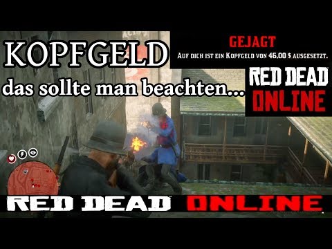 Kopfgeld die wichtigsten Infos Red Dead Redemption 2 Online Deutsch / German