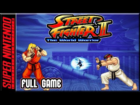 Street Fighter 2 - The World Warrior - Full Game Walkthrough - SNES