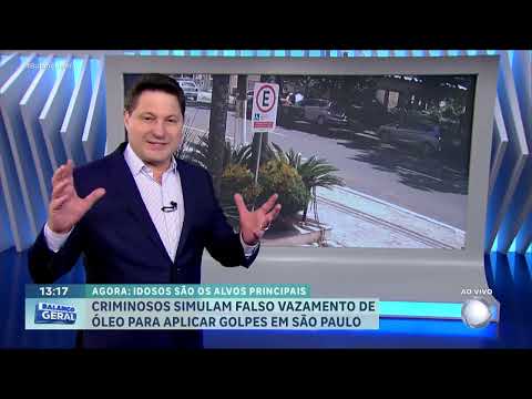 Criminosos simulam falso vazamento de óleo para aplicar golpes em São Paulo