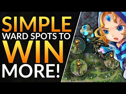 BEST WARD SPOTS you MUST ABUSE - Pro Tips to CARRY with Warding | Dota 2 Guide (PRO Support)