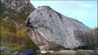 Video thumbnail of Slartibartfast, 7B+. Lofoten