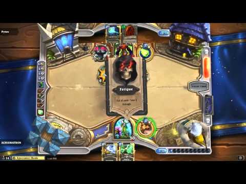 [RU] Pytox vs SCHISMATRON | BlizzCon Hearthstone EU Qualifier