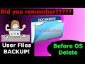 Backup User Files Before PC Reimage Help Desk Desktop Support