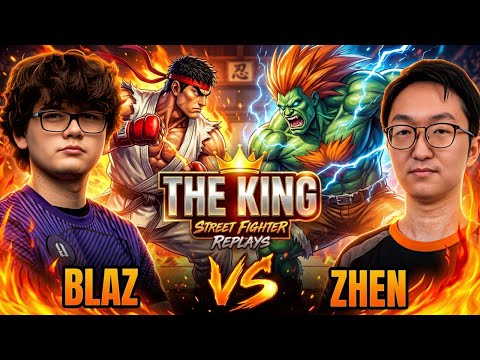 🔥 SF6 ▰ BLAZ (Ryu) vs ZHEN (Blanka) ▰ Street Fighter 6 | High-Level Set 🔥