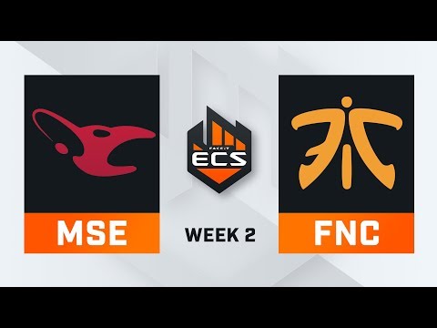 Mousesports vs Fnatic - Map 1 - Dust 2 (ECS Season 7 - Week 2 - DAY1)