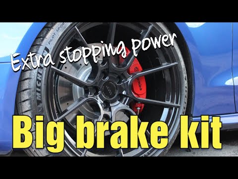 The S5 gets a Big Brake Upgrade