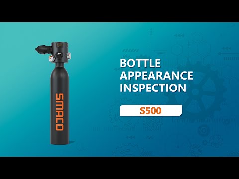 SMACO S500 0.7l Mini Scuba Tank - Product Inspection