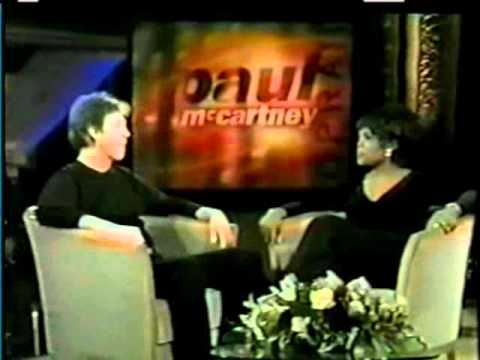 Paul McCartney on Oprah (Nov. 1997) part 1