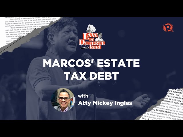 While Marcos evades tax question, supporters spread fake news