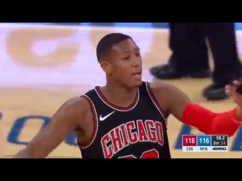 Chicago Bulls vs New York Knicks - 10 January 2018 - Highlights