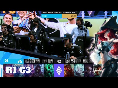 Cloud 9 vs Golden Guardians - Game 3 Round 1 Playoffs S11 LCS Summer 2021 | C9 vs GG G3