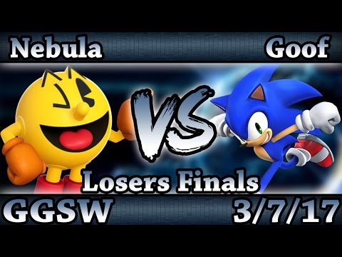 GGSW 22 - Nebula (Pac Man) Vs. LCX|Goof (Sonic,Fox,Mario) Smash Wii U Losers Finals - Smash 4