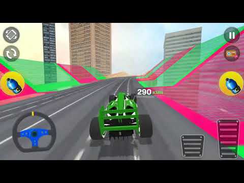 Formula Ramp Car Stunts – Impossible Mega Car Stunts Game – Android Gameplay