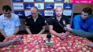 preview picture of video 'PGNiG Superliga: Stal Mielec - Vive Kielce 23:34 KONFERENCJA'