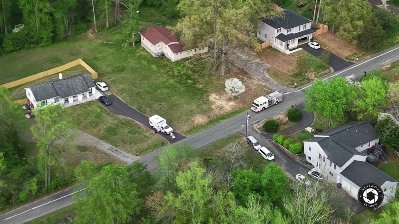 Structure Fire – Drone Footage