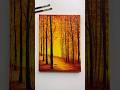 Autumn Path 🍁🍂 #acrylicpainting #canvas #autumn