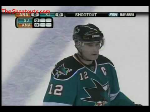 Anaheim Ducks (2) @ San Jose Sharks (1) Shootout November 17, 2007