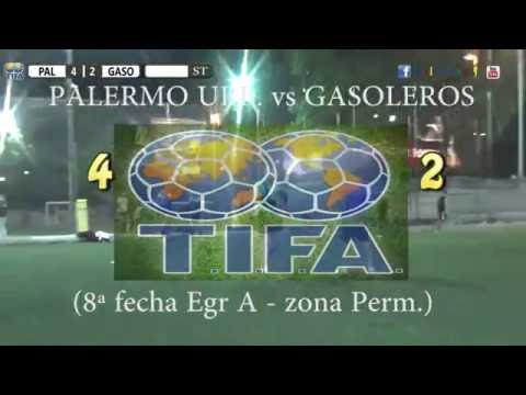 4 PALERMO URB  vs GASOLEROS 2 - 8ª fecha Egr A - zona Perm  -  12-06-2016