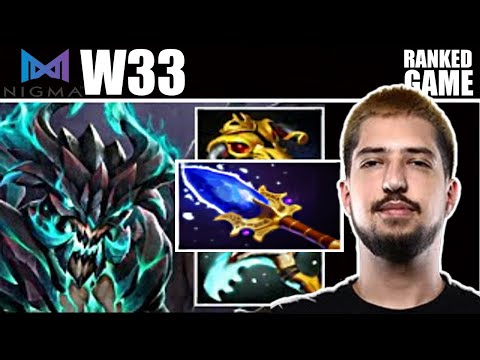 W33.NIGMA OUTWORLD DEVOURER NEW META AGHANIM'S  SCEPTER GAME DOTA 2  7.23 GAMEPLAY