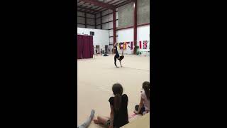 Anhelina Hovazhenko - Rhythmic Gymnastics routine, Tango to Evora