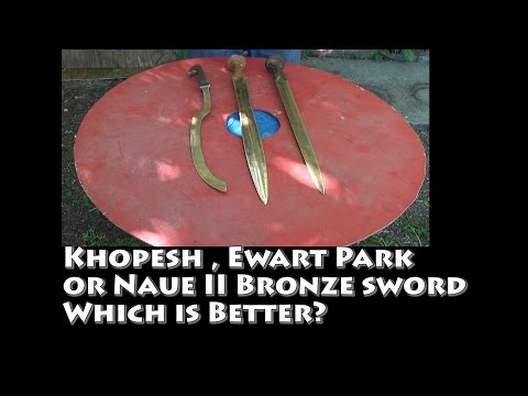 Khopesh, Leaf Shaped or Straight style Bronze sword which is the Best?