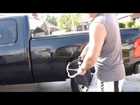 Rugged Liner Premium Vinyl Folding Tonneau Cover Water Resistance Test