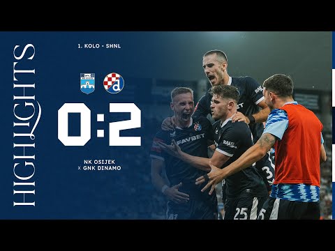 HIGHLIGHTS | NK OSIJEK - GNK DINAMO O:2 | Kulenović i Stojković za tri boda na otvaranju sezone