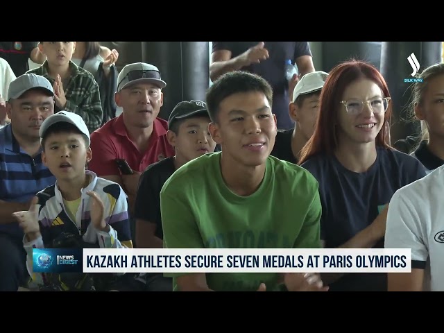 Kazak sporcular Paris Olimpiyatları'nda 7 madalya kazandı