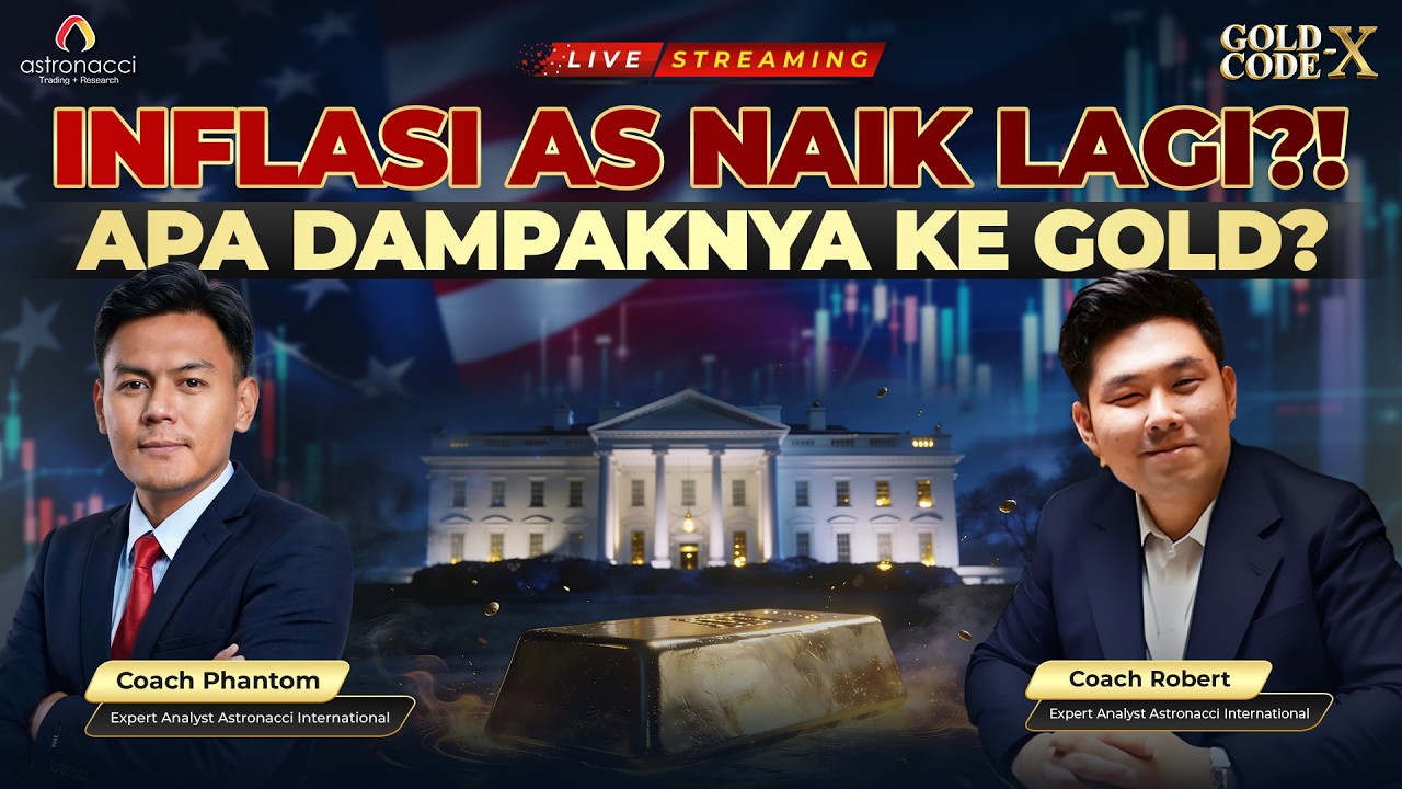 Inflasi AS Berpotensi Naik Lagi! Gold Akan Koreksi atau Lanjut Naik?